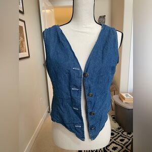 Denim vest
